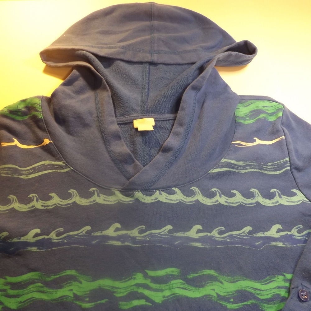 Sun Bay Wavey Pullover Hoodie, Size Petite L